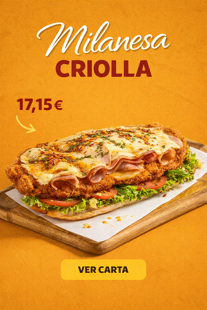 Milanesa Criolla Bendito Lomito